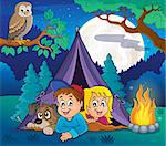 Camping theme image 5 - eps10 vector illustration.