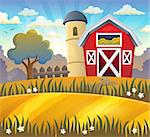 Farmland theme background 2 - eps10 vector illustration.