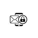 Privacy Protection Icon. Flat Design. Business Concept Isolated Illustration.