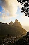 Pitons, Saint Lucia, Caribbean