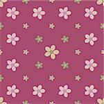 Flower seamless pattern background. Vector texture Floral backgrounds.