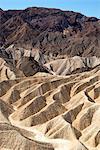 Zabriskie Point, Death Valley, California, USA.