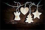 Wooden Christmas decorations