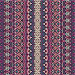 ethnic festive pattern for fabric. Abstract geometric colorful vintage seamless pattern ornamental.