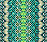 green geometric boho indian stylestriped pattern for fabric