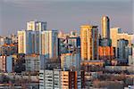 evening view of Yekaterinburg, Russia