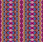 colorful seamless indian ethnic tribal pattern. Geometric stripe background. aztec style