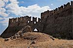 Palamidi Fortress turrets, Nafplio, Greece