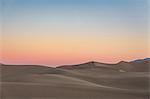 Sunset over Mesquite Flat Sand Dunes in Death Valley National Park, California, USA