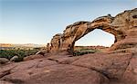 Broken Arch, Arches National Park, Moab, Utah, USA