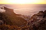 View from Table Mountain, Cape Town, South Africa, Africa