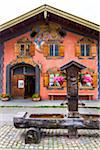 Violin Museum in the old town of Mittenwald in Bavaria, Germany