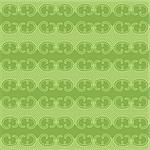 Greenery seamless pattern background vector illustration. Spring color wrapping paper design, swirls