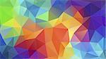 Flat triangle Geometric triangle pattern wallpaper. Flat Vector background