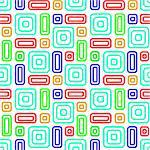 Colored Abstract Background Seamless Pattern. Vector Illustration. EPS10