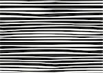 Vector seamless pattern with hand drawn brush strokes and stripes hand painted. Black and white colors