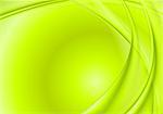 Bright green wavy background. Vector design illustration