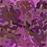 abstract vector chaotic spotted seamless pattern - purple