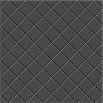 Abstract background, seamless texture from black tiles, vector illustration.