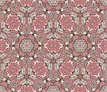 cute vintage ethnic seamless pattern ornamental background design