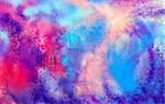 Digital Painting Abstract Textured Colorful Background Artwork for Design