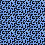 Leopard skin seamless pattern. African animals concept endless background, repeating texture. Vector illustration