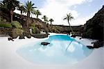 Pool, Jameos del Agua, Lanzarote, Canary Islands, Tenerife, Spain