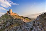 ruins of ancient Enisala royal castle in Dobrogea, Romania