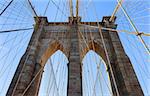 Brooklyn Bridge, New York City business, water, brooklyn skyline