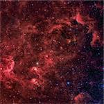 The North America nebula is an emission nebula in the constellation Cygnus, close to Deneb. Infrared view from NASA's Spitzer Space Telescope. Retouched image. Elements of this image furnished by NASA
