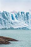 View of lake Argentino, and Perito Moreno Glacier in Los Glaciares National Park, Patagonia, Chile