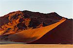 Sand dune, Sossusvlei, Namib Naukluft Park, Namib Desert, Namibia