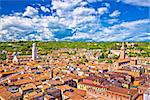 Verona rooftops and cityscape aerial view, Veneto region of Italy