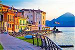 Porto village on Garda lake waterfront view, Veneto region of Italy