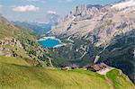 Sentiero delle Alte Creste, Rifugio Viel Dal Pan, Canazei, Trento, Trentino - Alto Adige, Italy, Europe