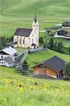 The parish church of of Kartisch in the Gailtal, Lienz district, Tyrol, Austria