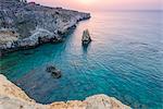 The rock of Capuchin friars Europe, Italy, Sicily region, Siracusa district