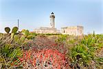 Lighthouse of Capo Murro of Porco Europe, Italy, Sicily region, Siracusa district, Nature Reserve of Plemmirio