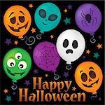 Happy Halloween sign thematic image 6 - eps10 vector illustration.