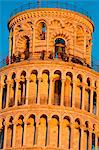 Europe,Italy,Tuscany,Pisa. Detail of the tower