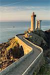 Petit Minou lightouse in the morning light. Plouzané, Finistère, Brittany, France.