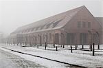 Auschwitz, Poland. View of concentration camp.