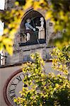 Detail of town hall clock tower, Avignon, Provence-Alpes-Cote d'Azur, France