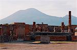 Europe, italy, Campania, Naples,Pompei district. Archaeological excavations of Pompeii
