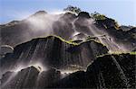 Christmas Tree Waterfall, Sumidero Canyon, Chiapas, Mexico.