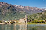 The Church of Santa Maria Del Tiglio and San Vincenzo, Gravedona, Lake Como, Lombardy, Italy