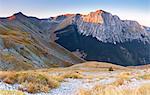 Europe, Italy,Marche , Macerata district. Sibillini national park