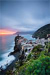 Vernazza, Cinque Terre, province of La Spezia, Liguria, Italy, Europe