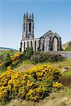 Dunlewy (Dunlewey) Old Church, Poisoned Glen, County Donegal, Ulster region, Ireland, Europe.