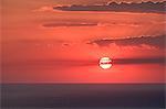Zambrone, province of Vibo Valentia, Calabria, Italy, Europe. Sunset in Zambrone